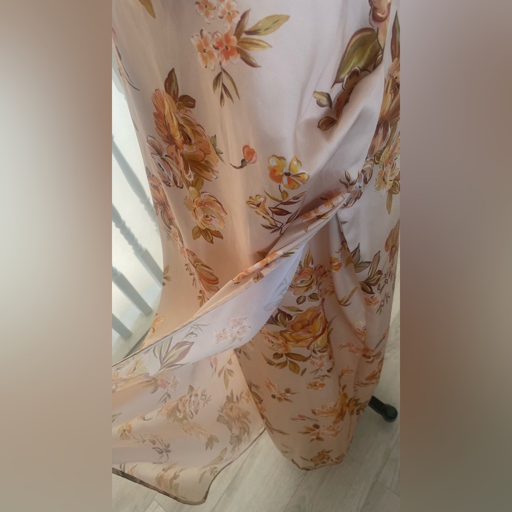 MANGO FLORAL PRINT DRESS. - Picture 14 of 16